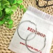 银色中号耳圈